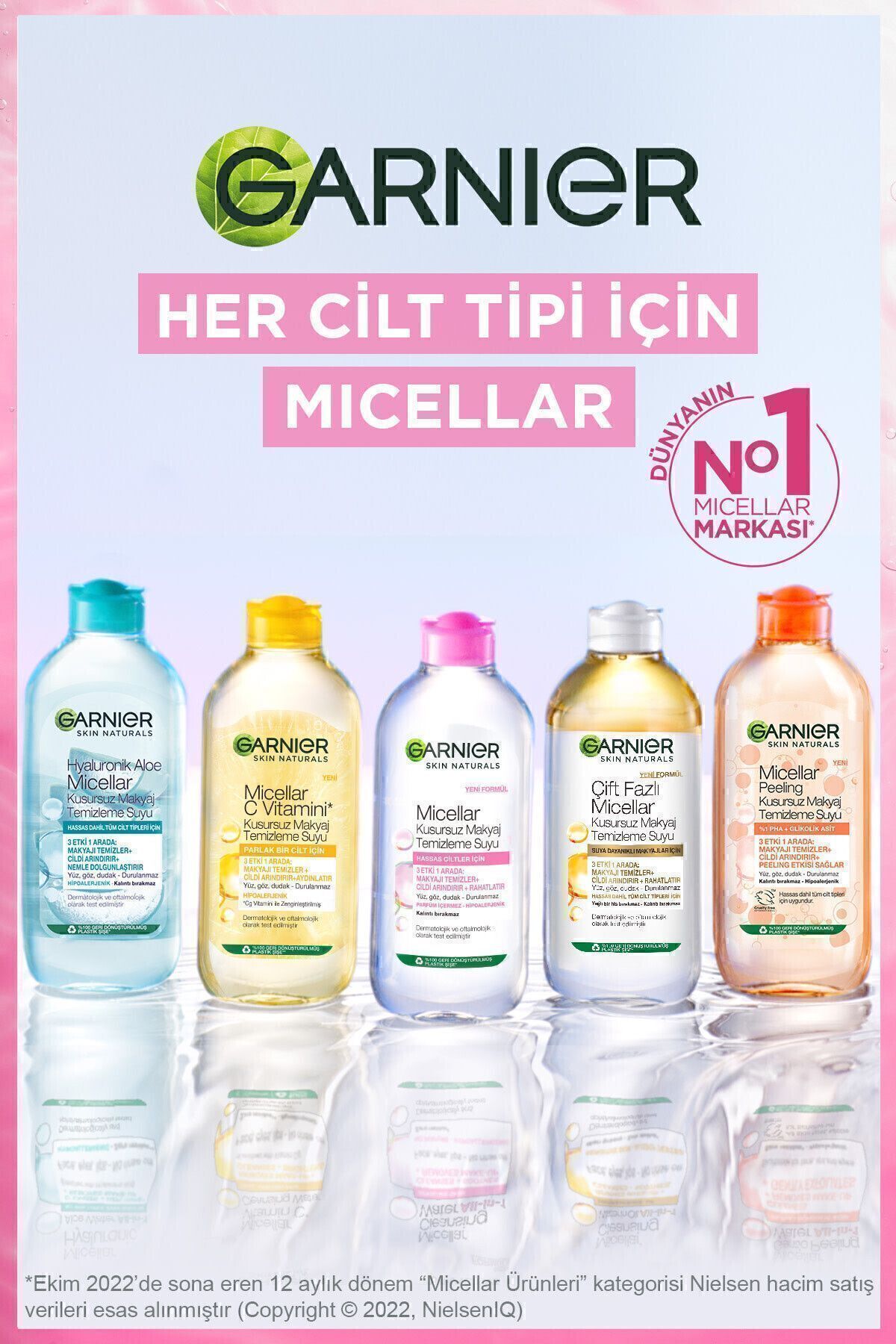 MİCELLAR KUSURSUZ MAKYAJ TEMİZLEME SUYU 400 ML-