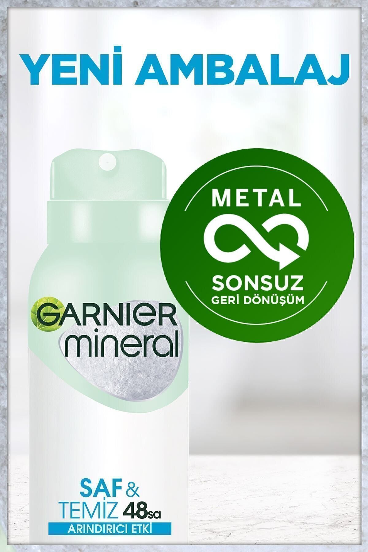 GARNİER SET ANTİ PERSPİRANT KADIN DEODORANT SAF &-