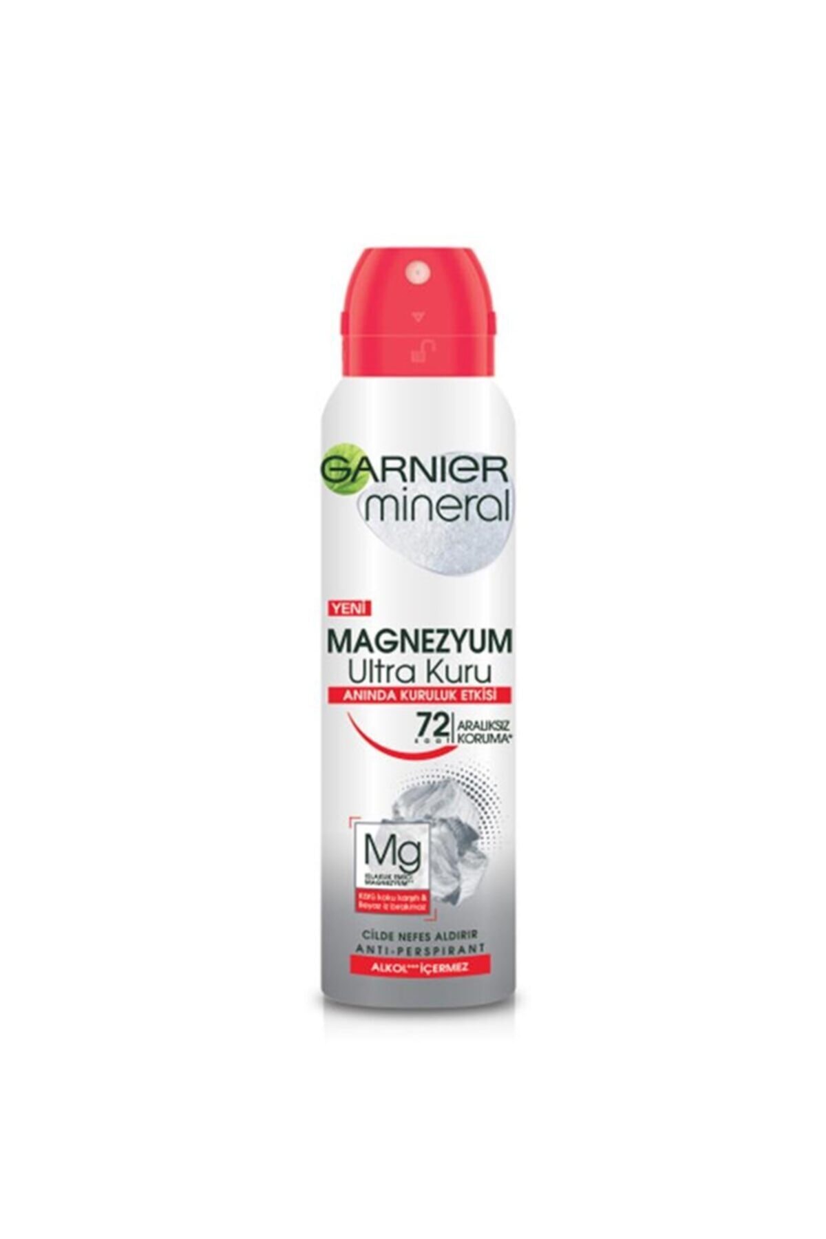 GARNİER MİNERAL MAGNEZYUM ULTRA KURU SPREY DEODORA-