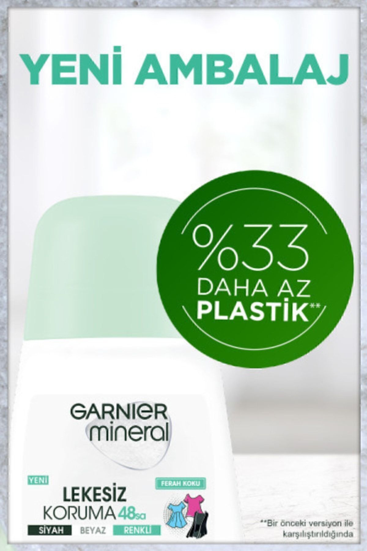 GARNİER LEKESİZ KORUMA KADIN DEODORANT ROLL ON 50-