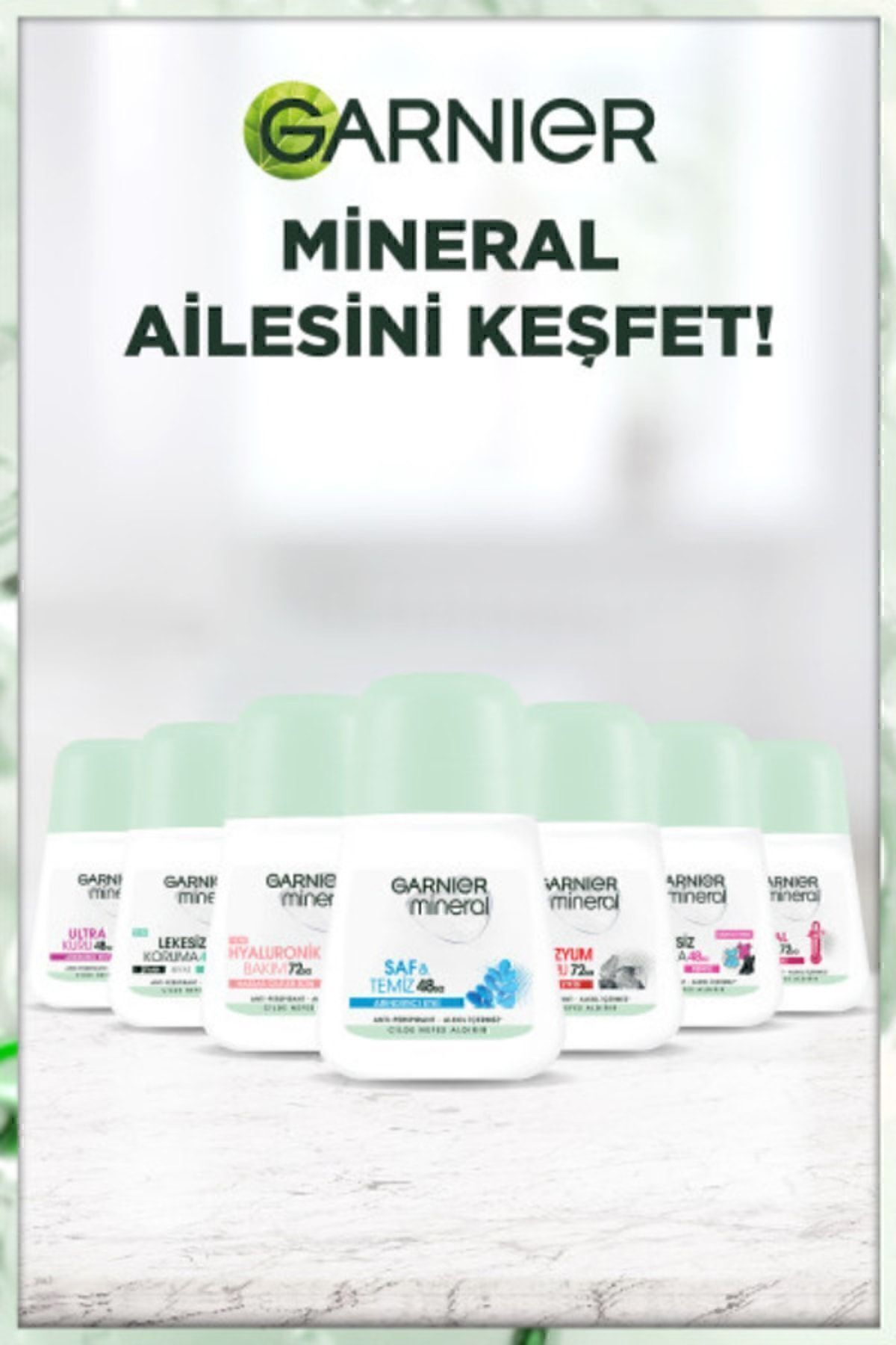 GARNİER LEKESİZ KORUMA KADIN DEODORANT ROLL ON 50-