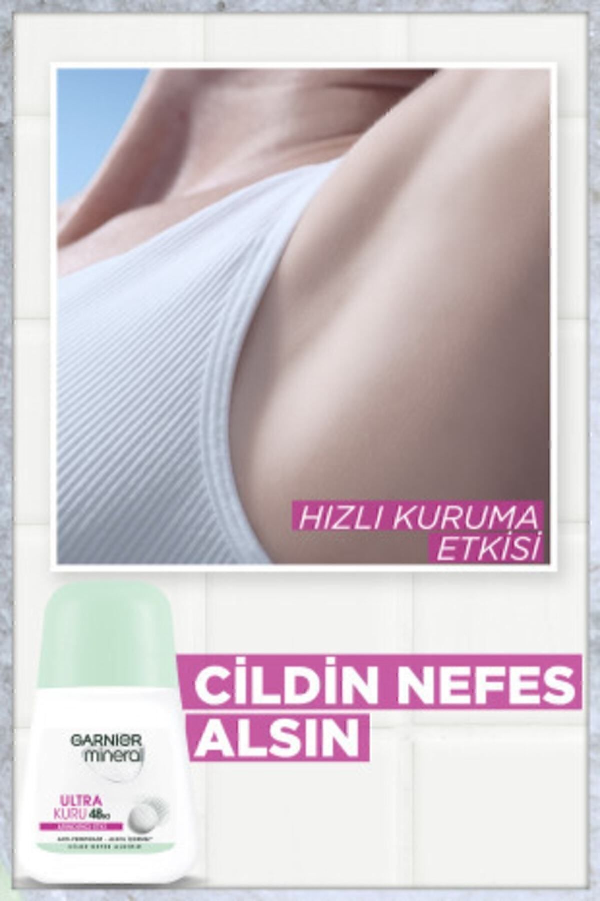 GARNİER ANTİ PERSPİRANT KADIN ROLL-ON DEODORANT 50ML-