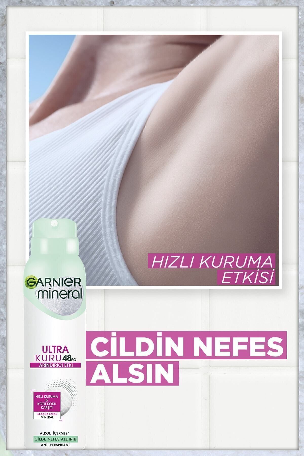 GARNİER ANTİ PERSPİRANT SPREY DEODORANT ULTRA KURU-