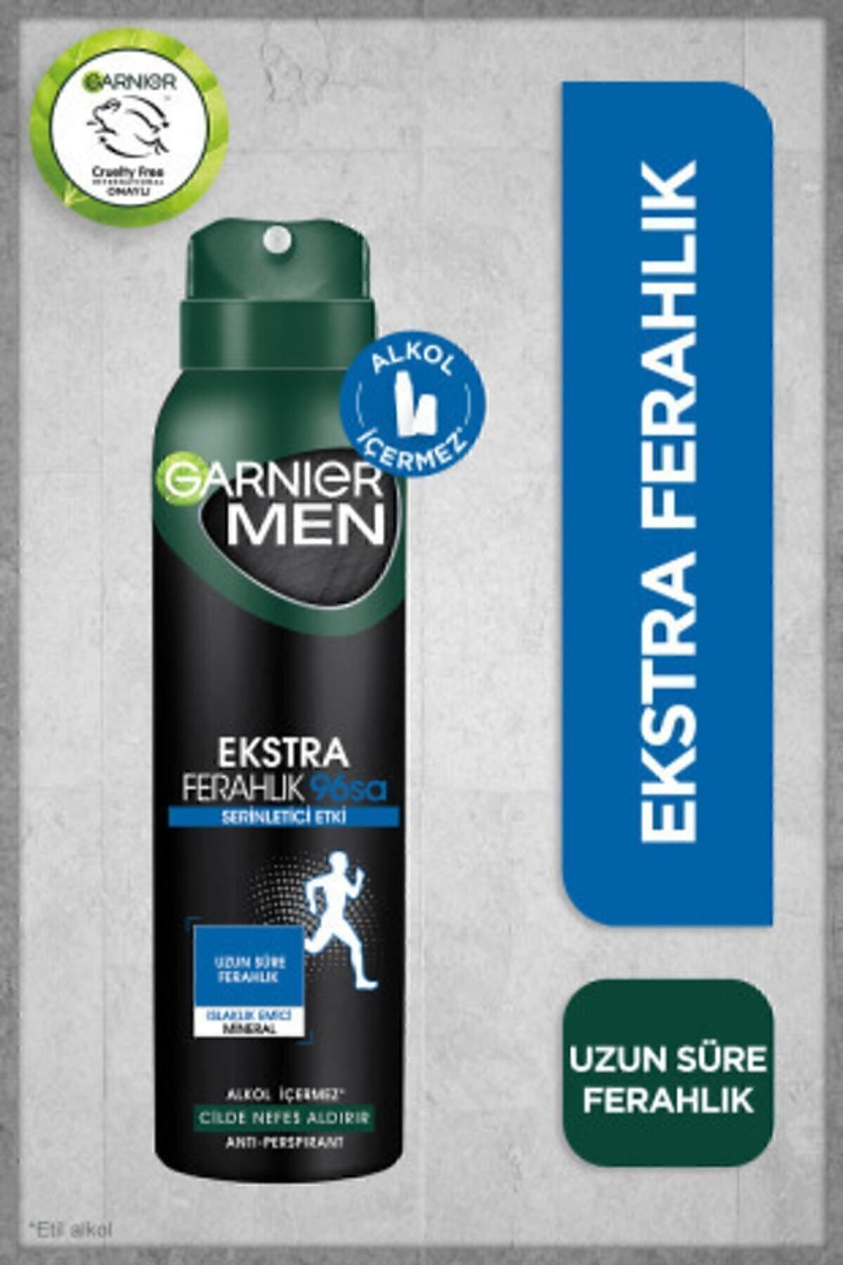 GARNİER MEN EKSTRA FERAHLIK AEROSOL 150 ML SPREY-