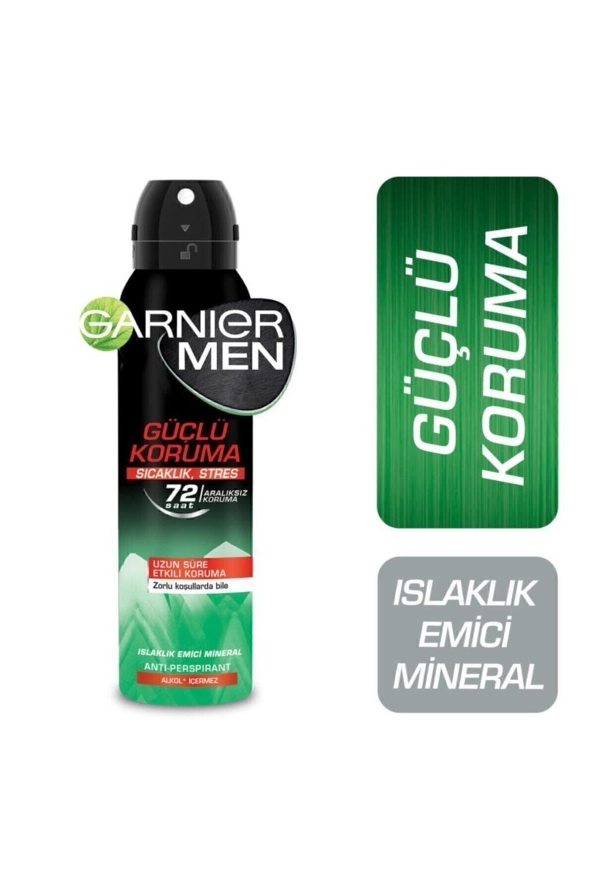 GARNİER MEN GÜÇLÜ KORUMA AEROSOL DEODORANT 150 ML-