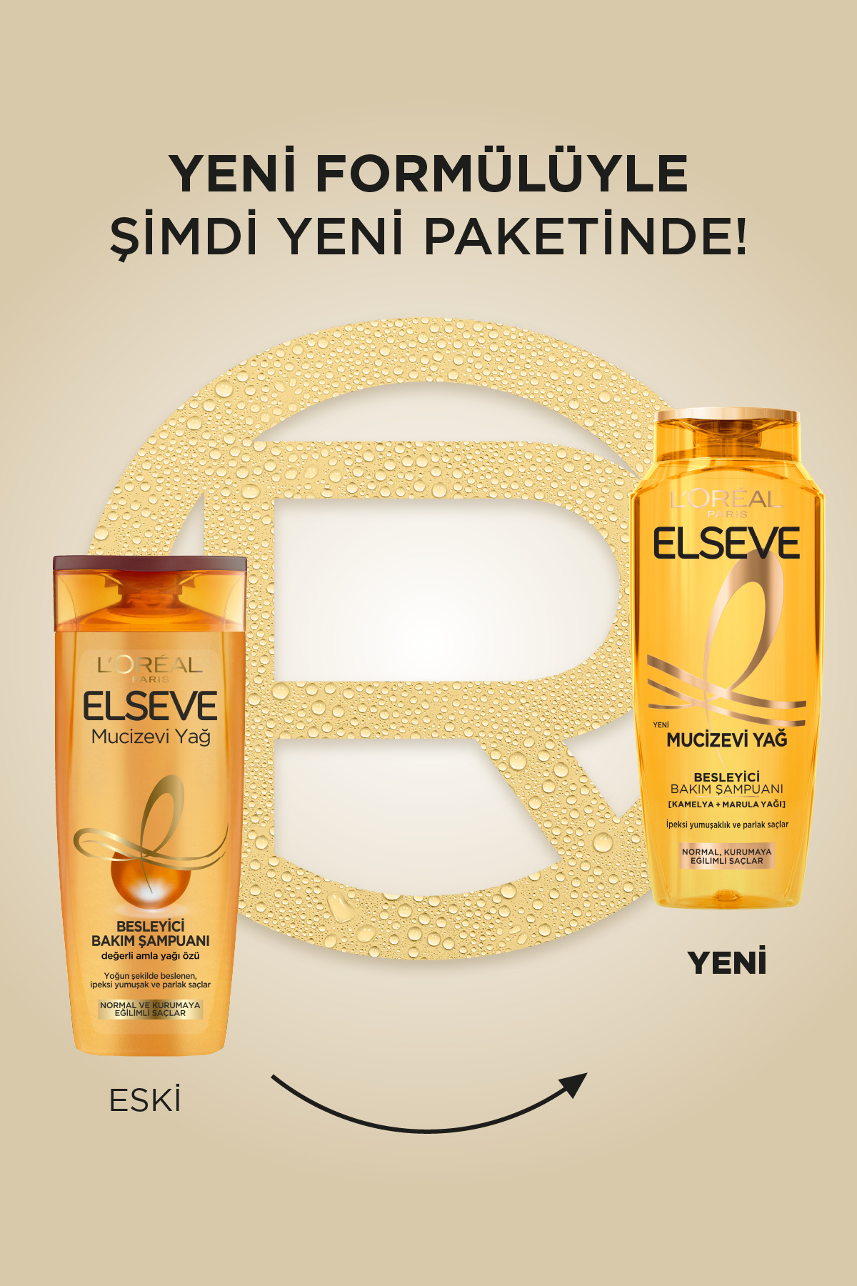 Elseve Mucizevi Yağ Besleyici Bakım Şampuanı 300 ml-