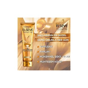 LOREAL ELSEVE MUCİZEVİ YAĞ BESLEYEN VE ŞEKİL VEREN SAÇ KREMİ 150ML-