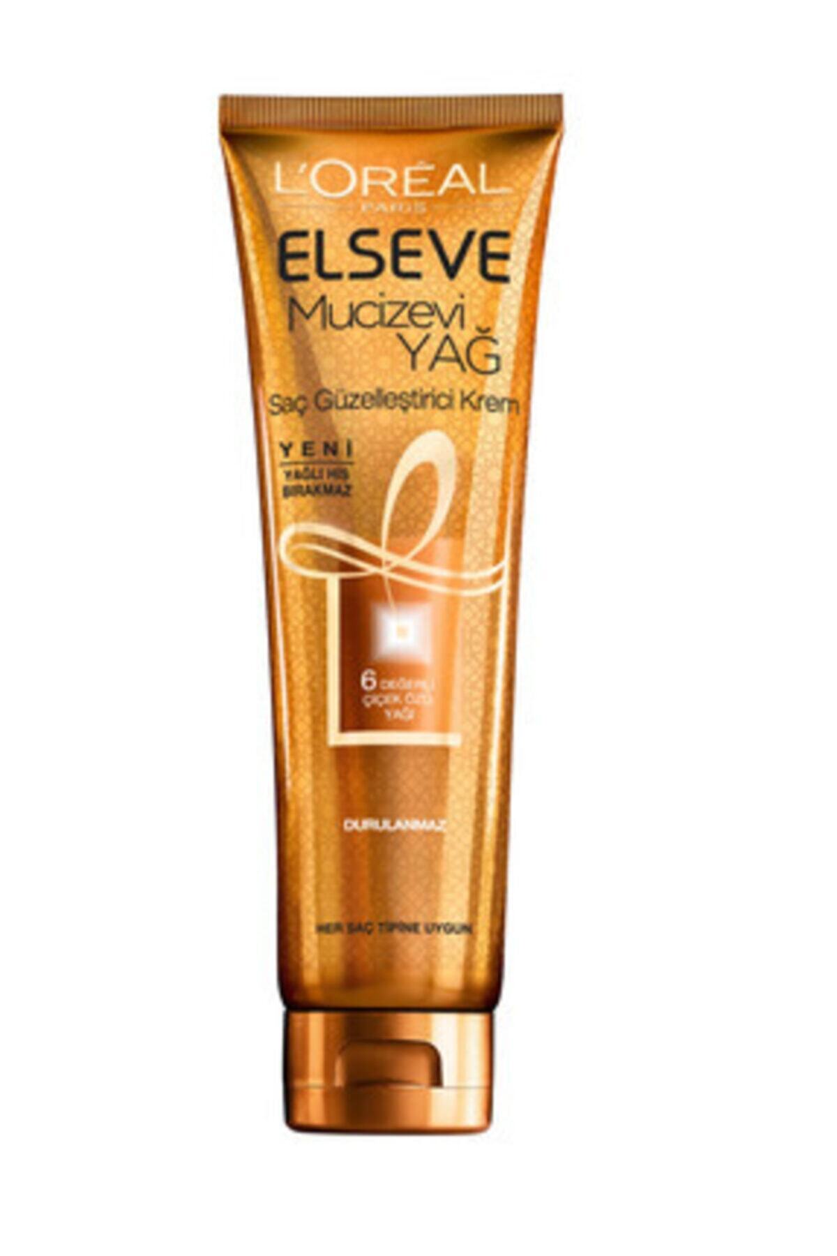 LOREAL ELSEVE MUCİZEVİ YAĞ BESLEYEN VE ŞEKİL VEREN SAÇ KREMİ 150ML-