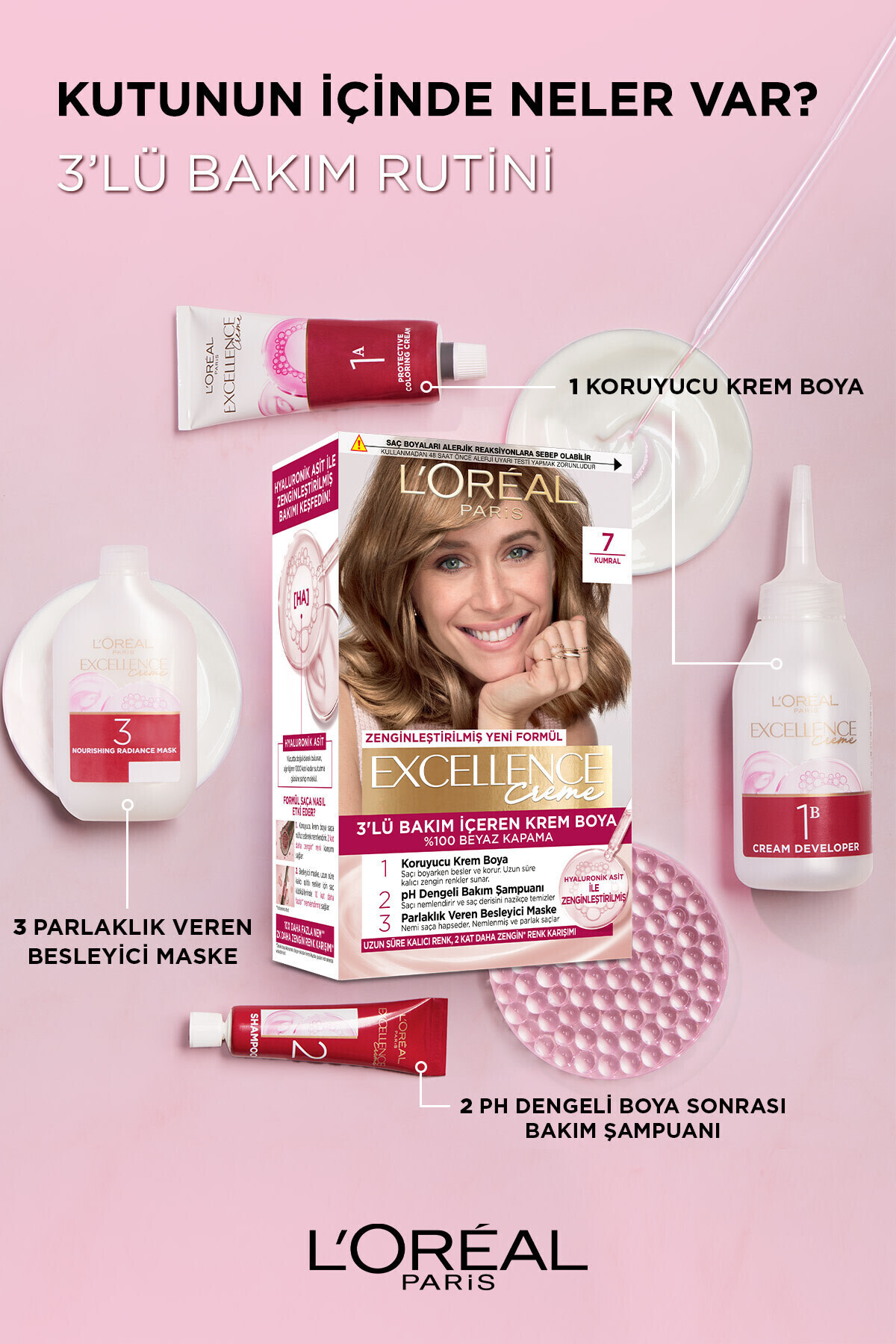 LOREAL PARİS EXCELLENCE 6 SAÇ BOYASI-