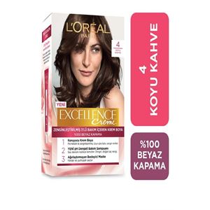 LOREAL EXCELLENCE 4  SAÇ BOYASI KAHVE-