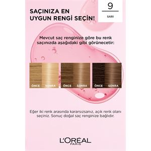 LORÉAL PARİS EXCELLENCE 9 CREME SAÇ BOYASI SARI-