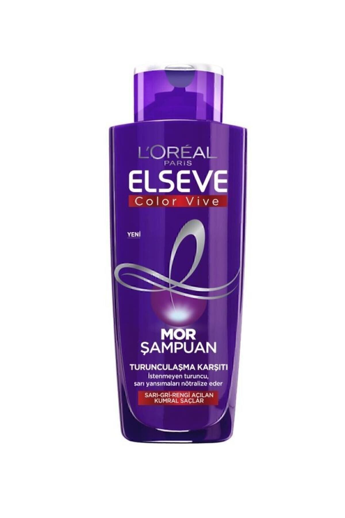 LOREAL PARİS ELSEVE  TURUNCULAŞMA KARŞI MOR ŞAMPUAN 350ML-