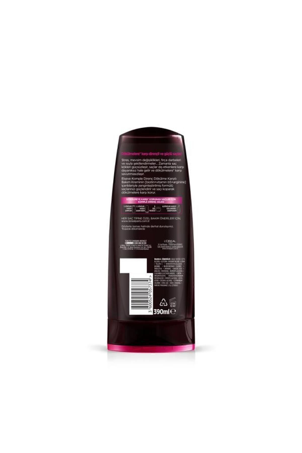 Elseve Komple Direnç Dökülme Karşıtı Şampuan 390 Ml-