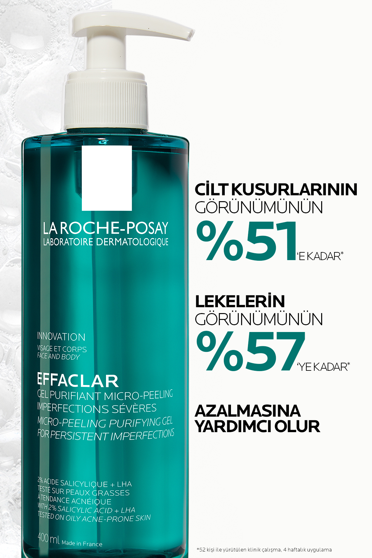 LA ROCHE POSAY EFFACLAR MİCRO-PEELİNG ARINDIRICI J-