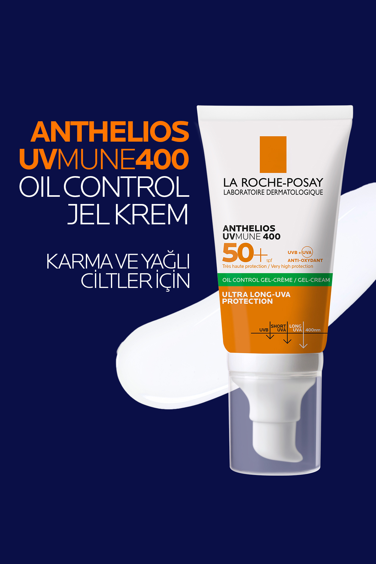 LA ROCHE POSAY ANTHELİOS XL SPF 50+ DRY TOUCH GEL--