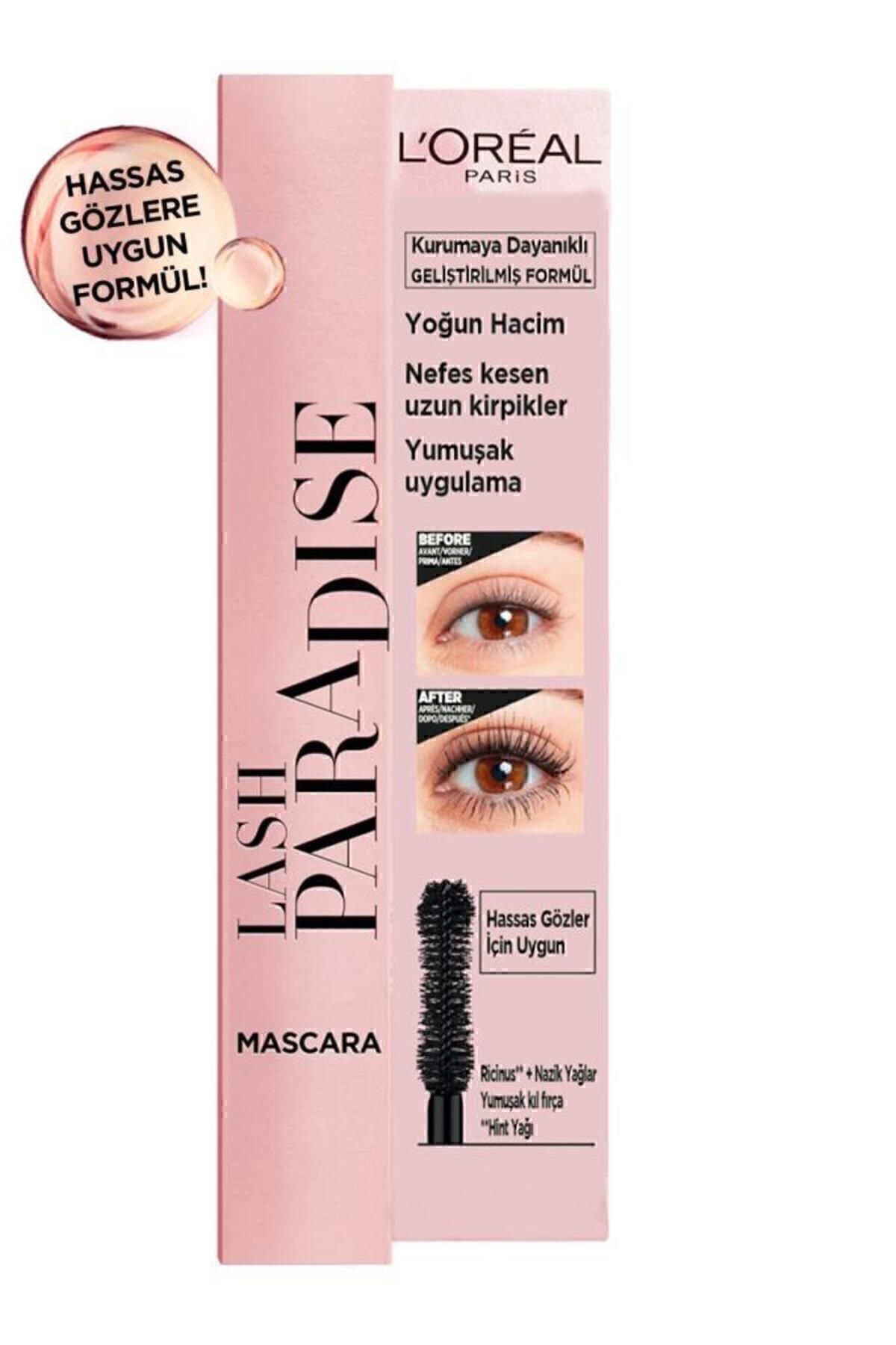 PARADİSE SİYAH MASKARA-