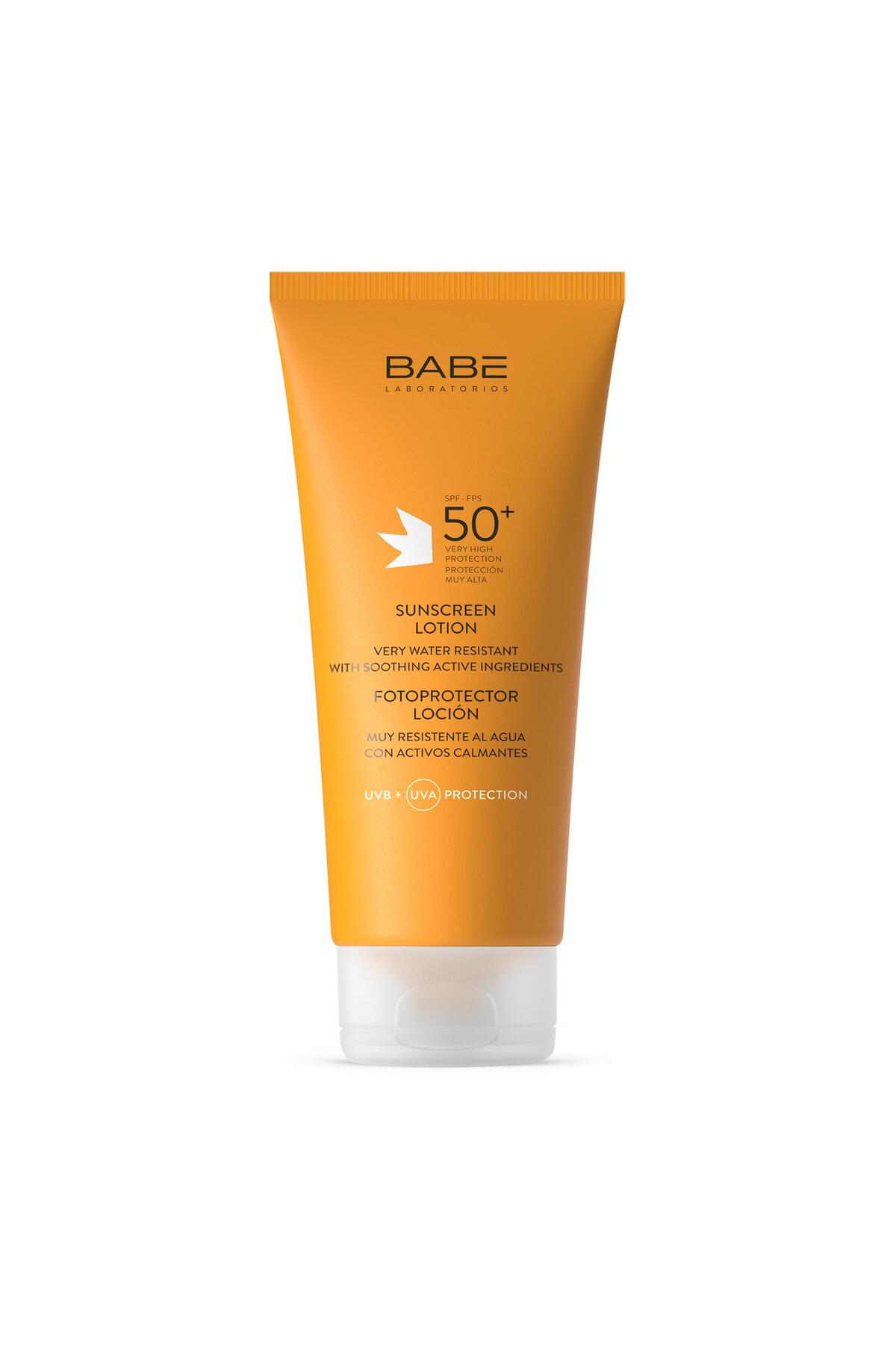 BABE SUNSCREEN LOTİON SPF 50+ - VÜCUT İÇİN GÜNEŞ KREMİ-