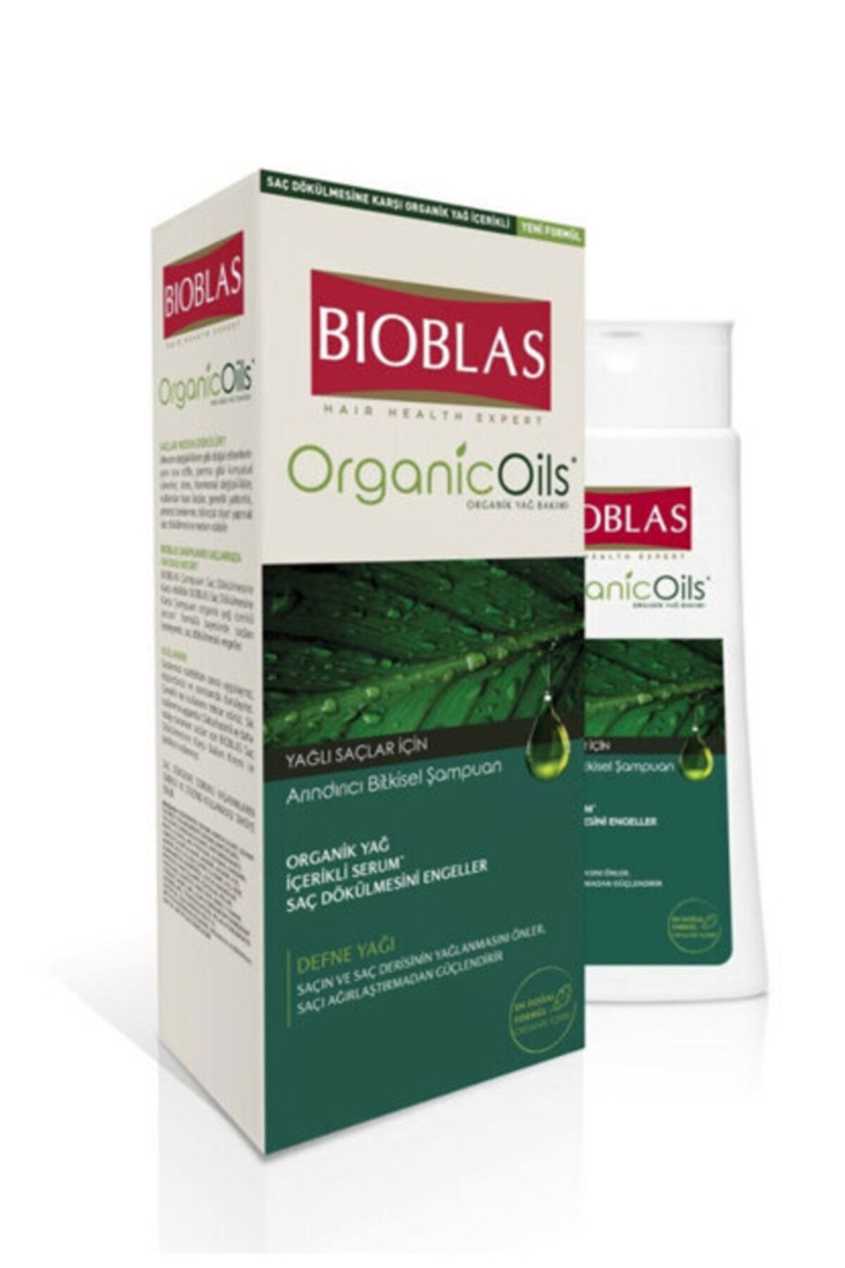 BİOBLAS ORGANİC OİL YAĞLI SAÇLAR İÇİN ŞAMPUAN 400ML-