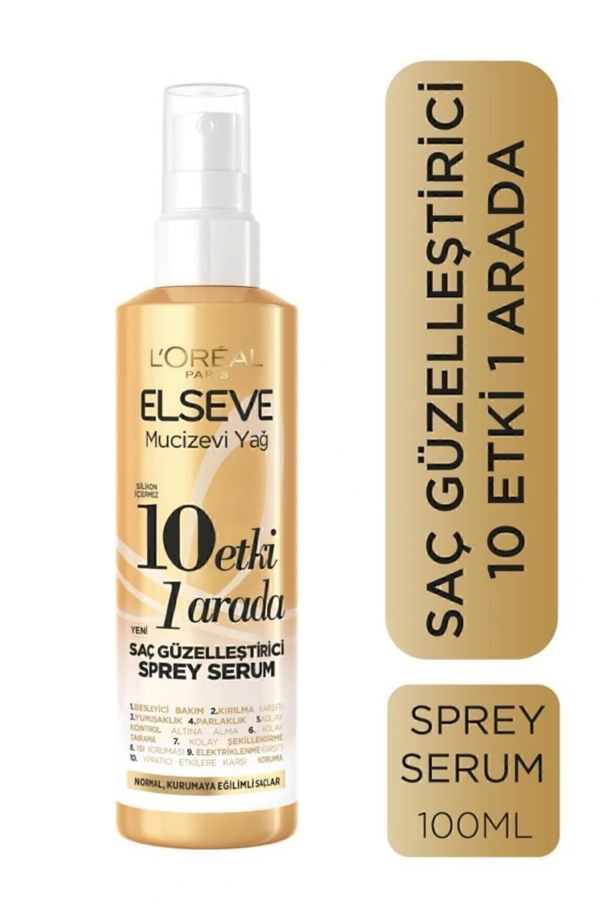 Loreal Paris Elseve Mucizevi Yağ Saç Güzelleştiric-