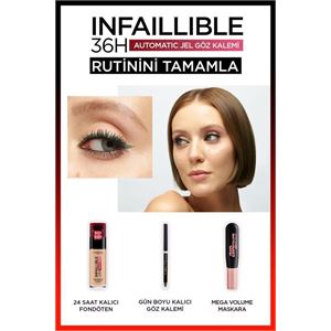 LOREAL PARİS INFAİLLABLE  JEL GÖZ KALEMİ  SİYAH-