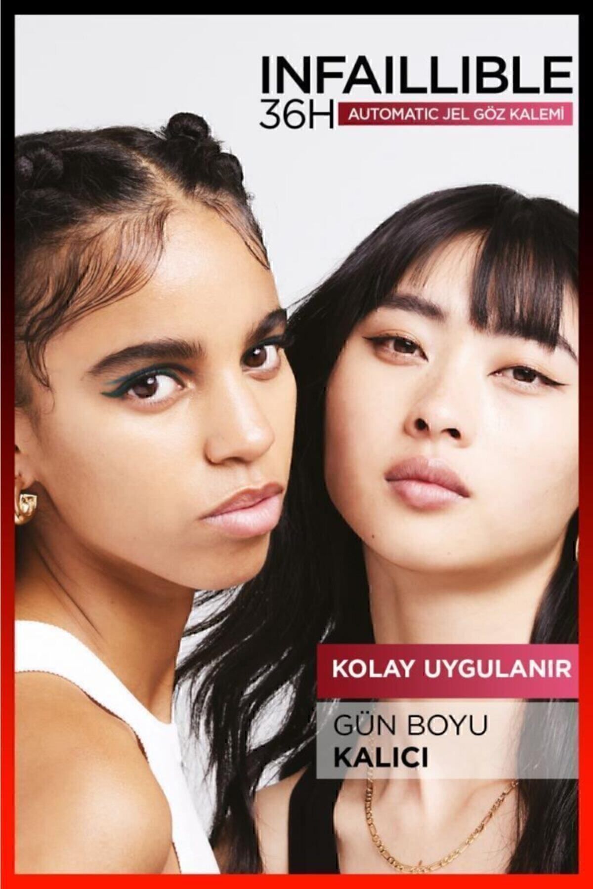 LOREAL PARİS INFAİLLABLE  JEL GÖZ KALEMİ  SİYAH-