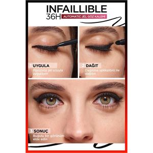 LOREAL PARİS INFAİLLABLE JEL GÖZ KALEMİ KAHVERENGİ-