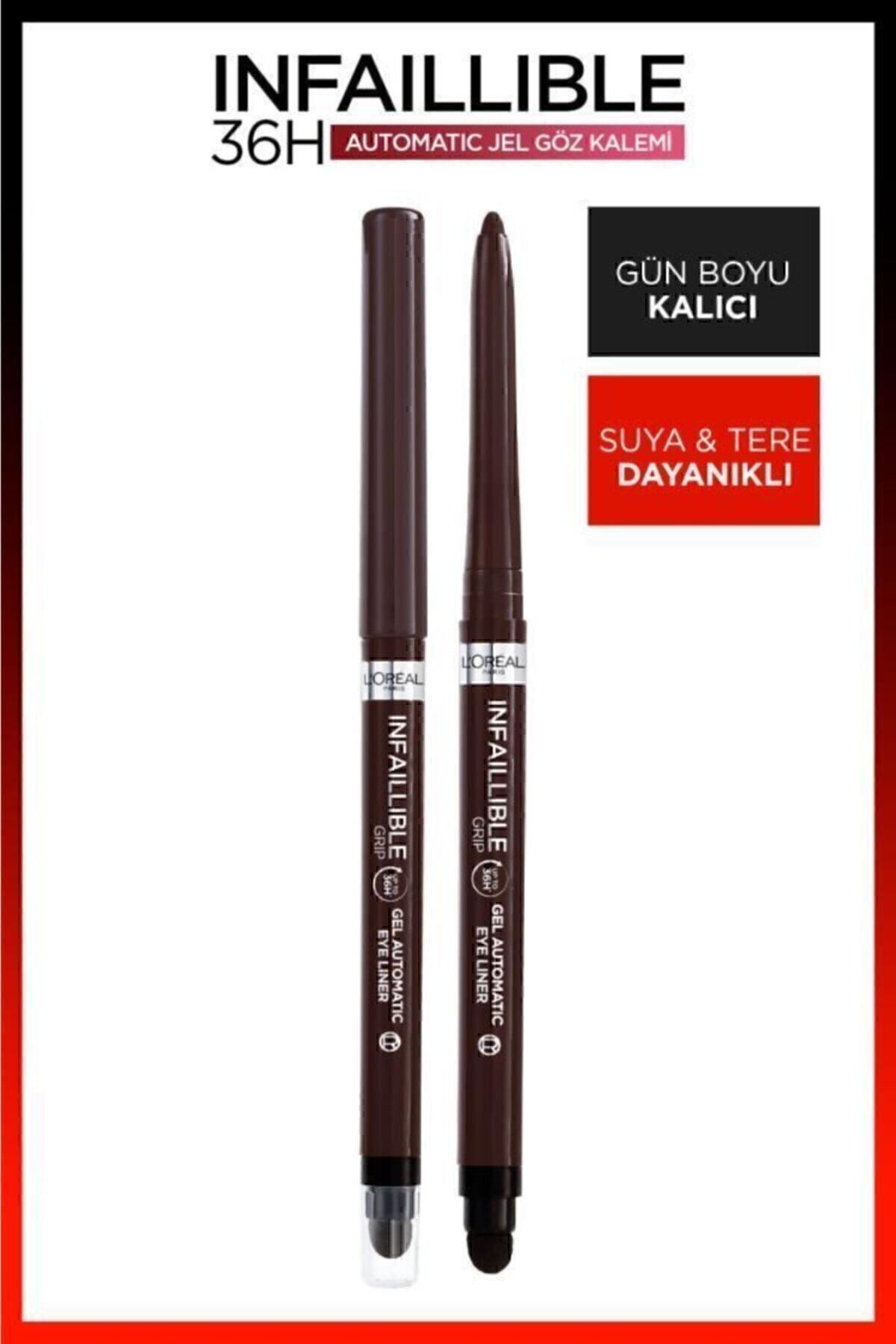 LOREAL PARİS INFAİLLABLE JEL GÖZ KALEMİ KAHVERENGİ-