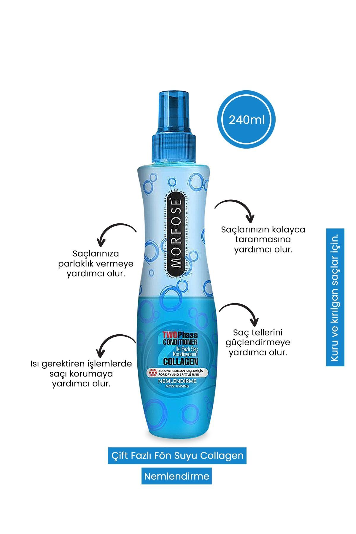 MORFOSE KURU  SAÇ KONDİSYONERİ  KOLOJEN 240 ML-