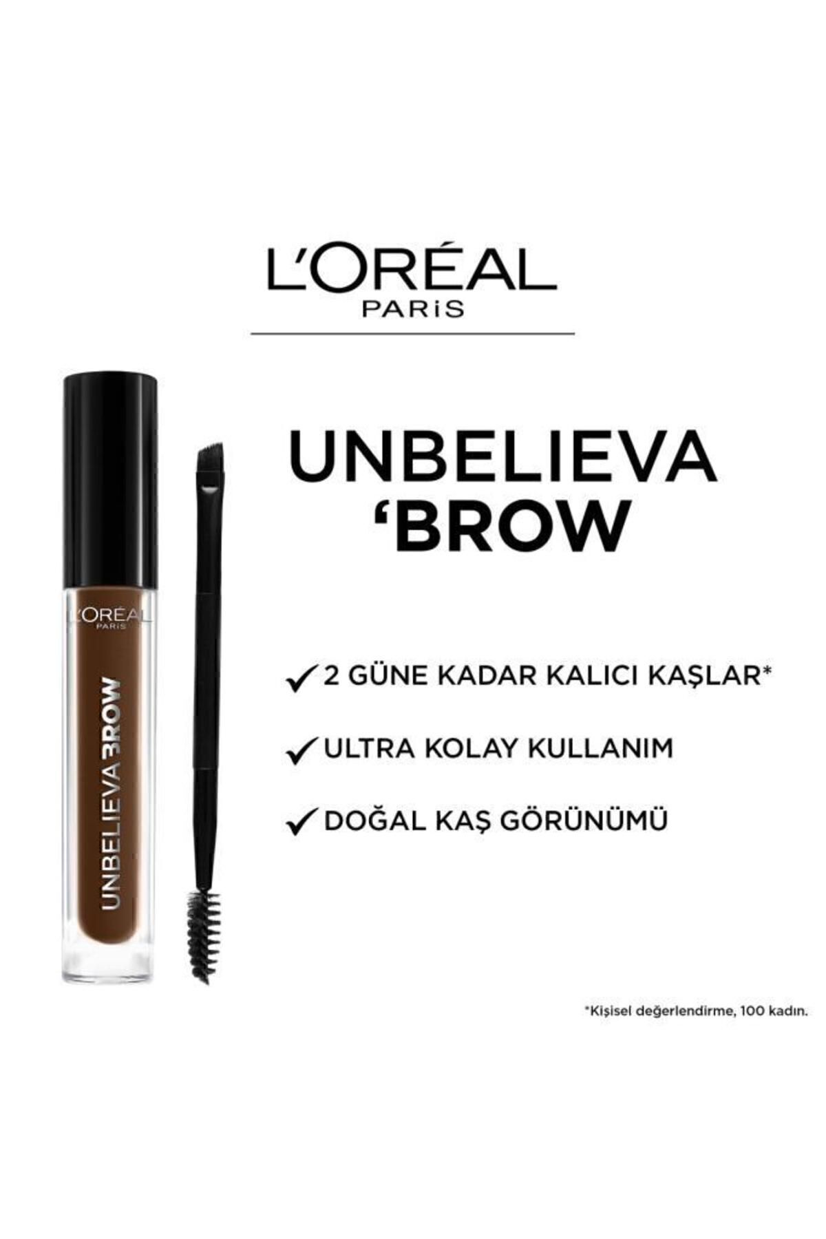 LOREAL PARİS UNBELİEVA BROW KAŞ JELİ 105 BRUNETTE-
