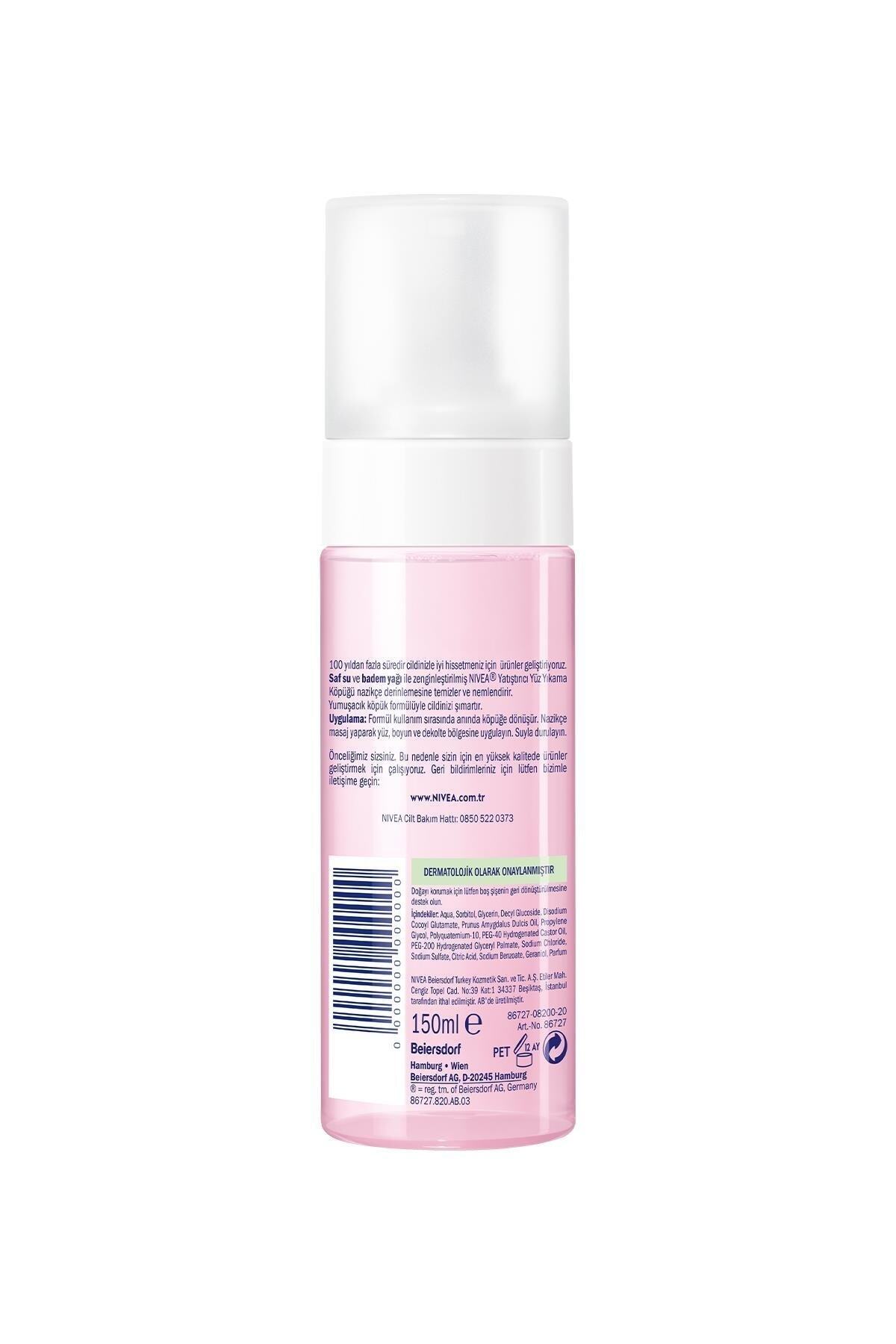 NİVEA YÜZ TEMİZLEME KÖPÜĞÜ K/H 150 ML-