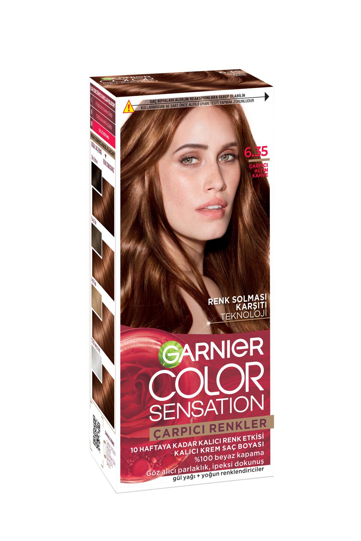 Garnier Çarpıcı Renkler 6.35 Altın Kahve Saç Boyas-