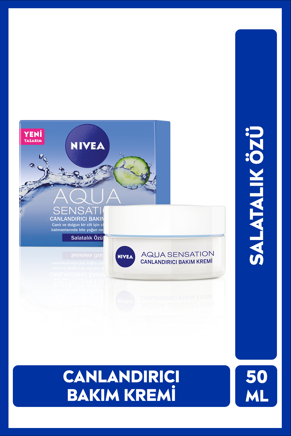 NİVEA AQUA SENSATION CANLANDIRICI BAKIM KREMİ 50ML-