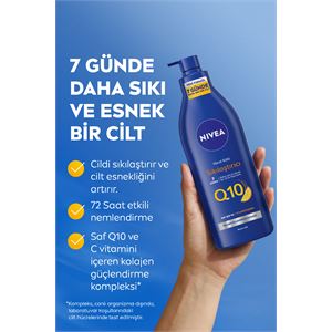 NIVEA BOBY Q10 VÜCUT SÜTÜ SIKILAŞTIRICI 400ML-