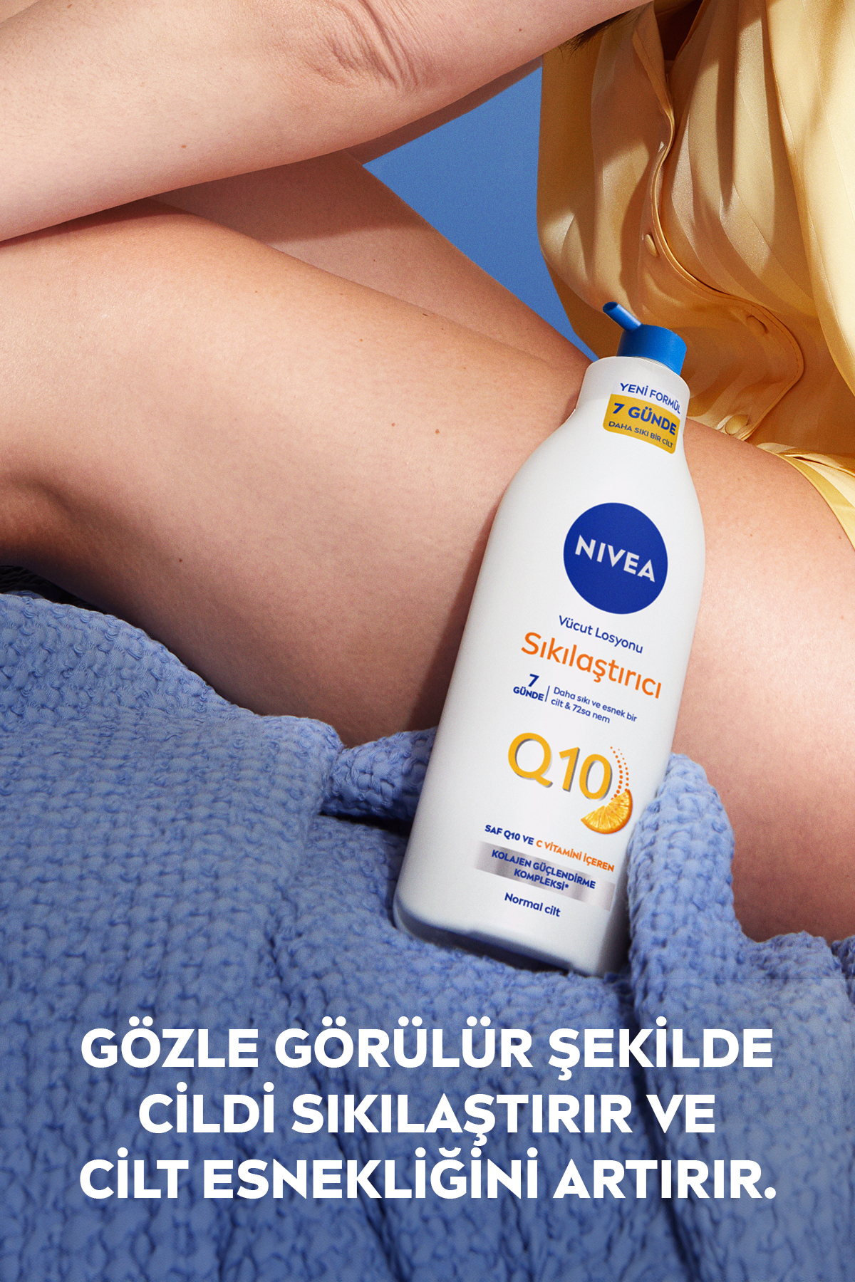 NIVEA NBODY Q10 SIKILAŞTIRICI LOSYON PMP 400 ML-