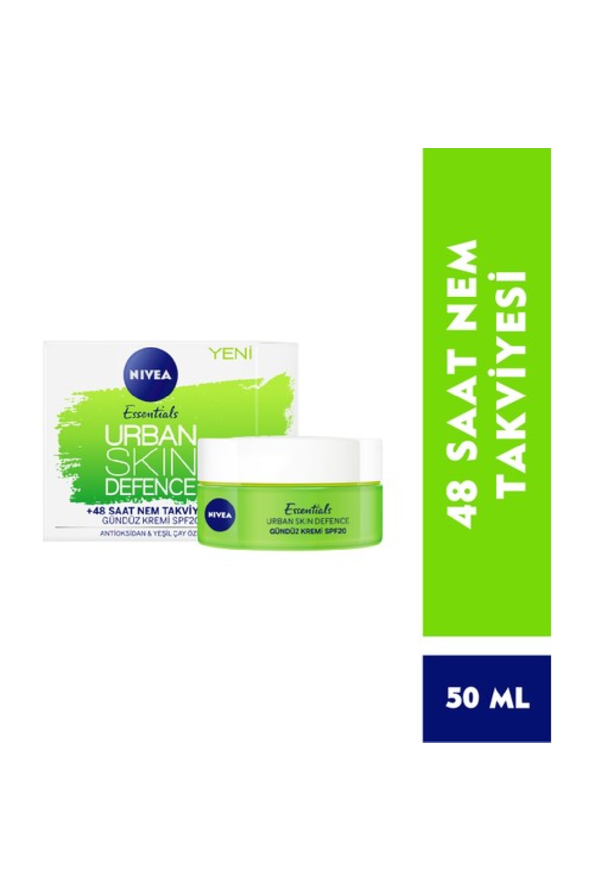 NİVEA URBAN SKIN DEFENCE GÜNDÜZ KREMİ 50 ML-