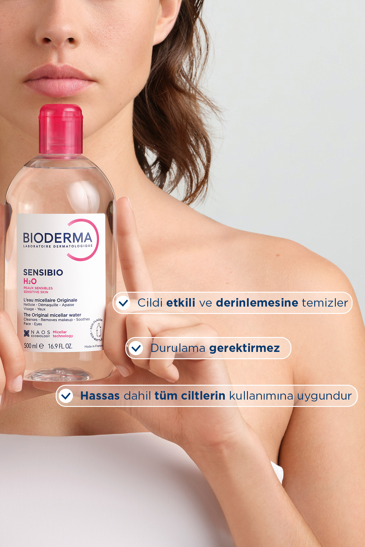 BİODERMA SENSİBİO H2O MİCELLER SU 500 ML-