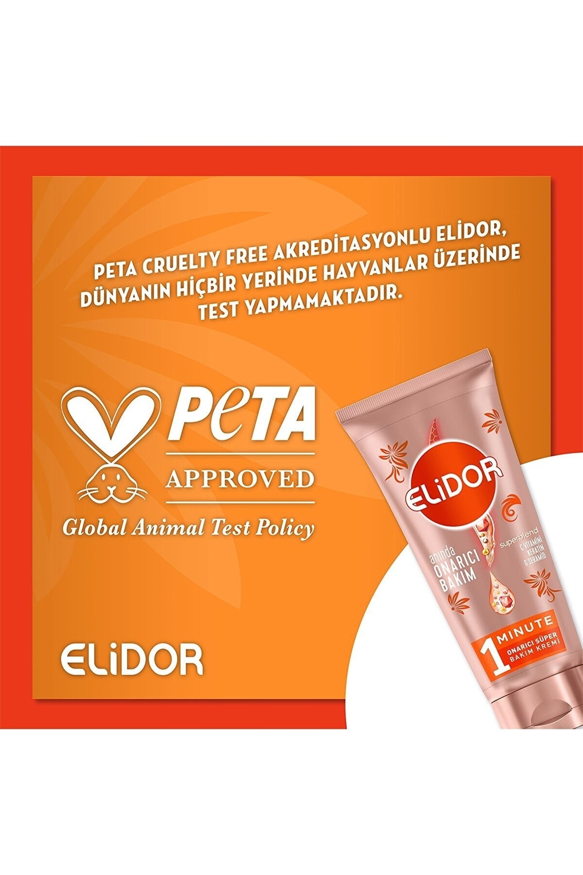 ELİDOR 1 MİNUTE SÜPER ARGİNİNE & C SAÇ KREMİ 170ML-
