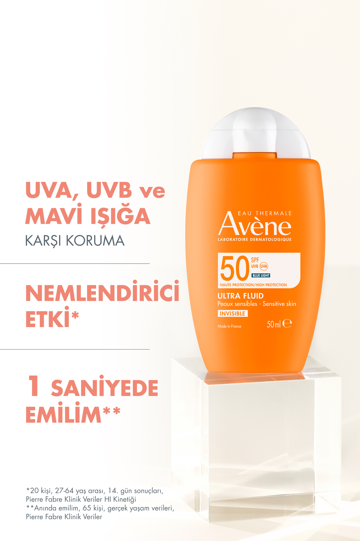 Avene Fluide - Fluid Spf 50+ 50ml-