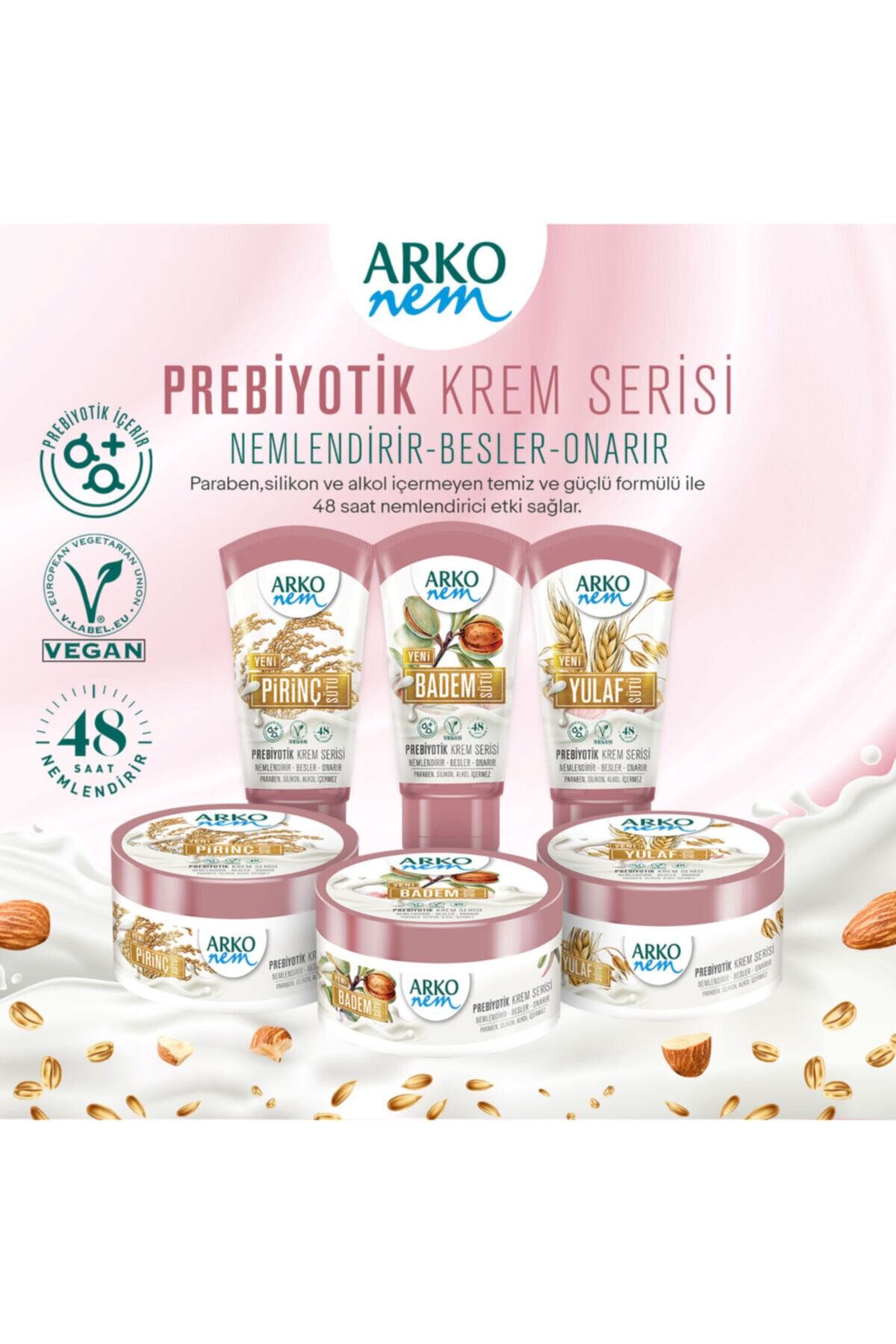 ARKO NEM PREBİYOTİK KREM SERİSİ YULAF SÜTÜ 60ML-