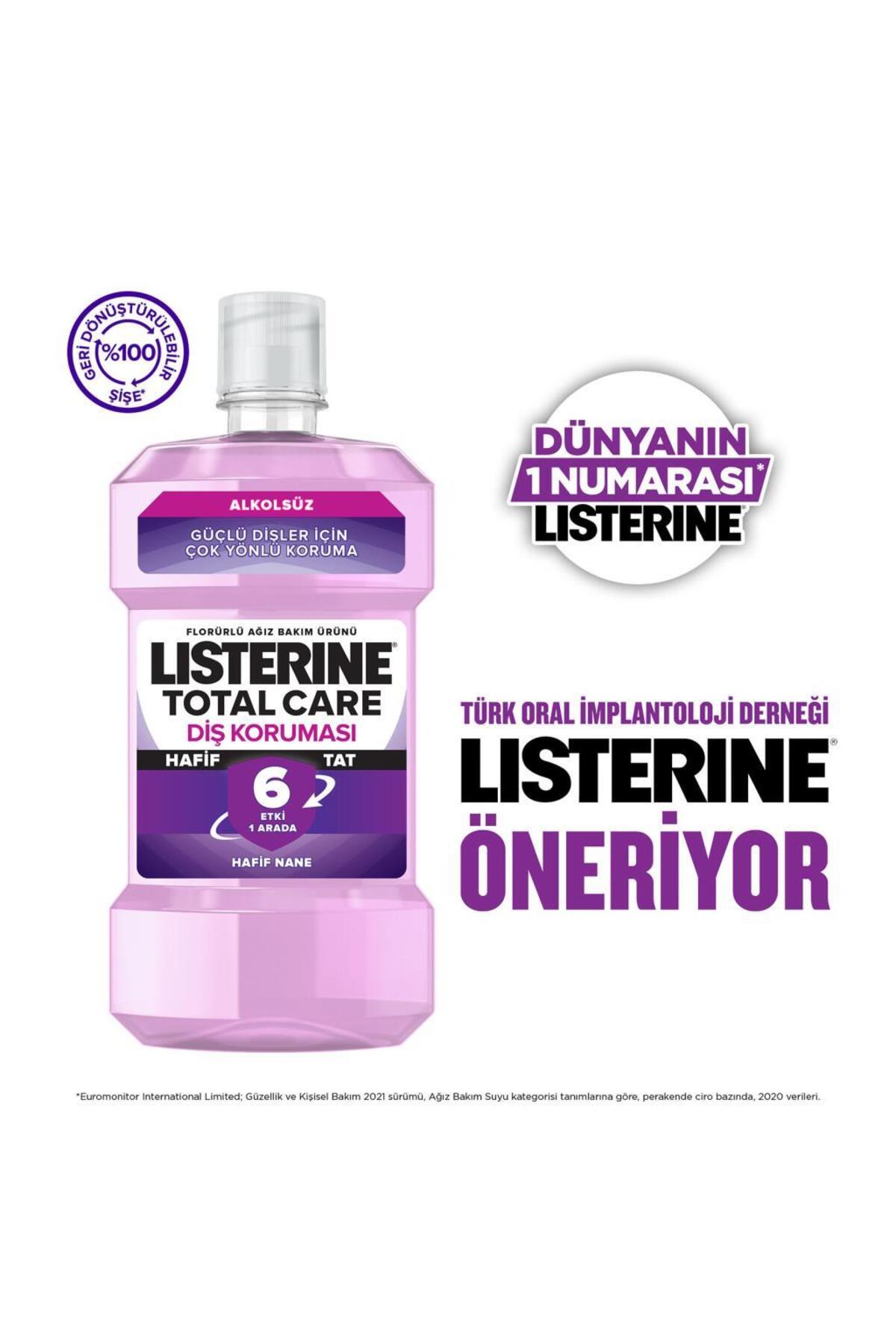 LİSTERİNETOTAL CARE HAFİF TAT AĞIZ BAKIM SUYU 250 ML-