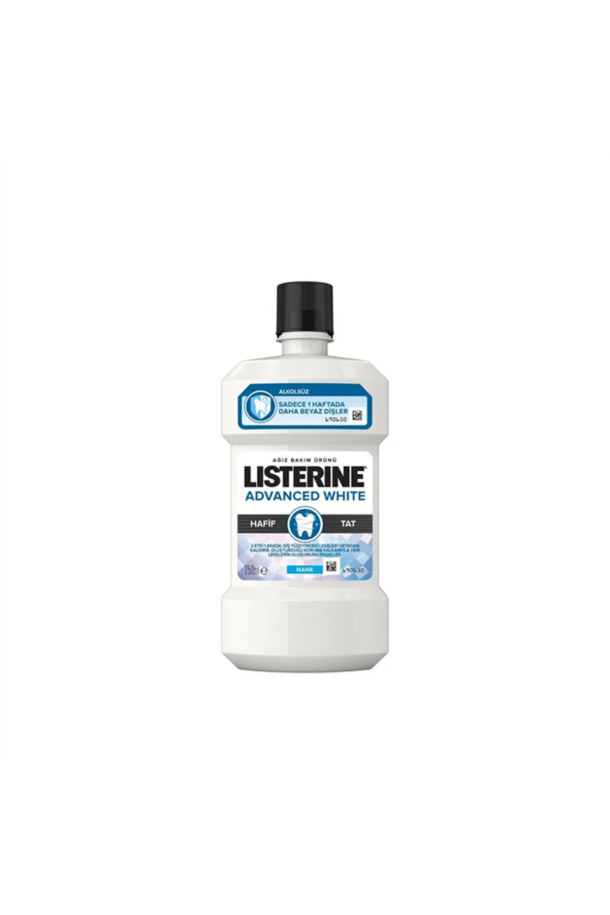 LİSTERİNEADVANCE WHİTE HAFİF TAT AĞIZ BAKIM SUYU 250 ML-
