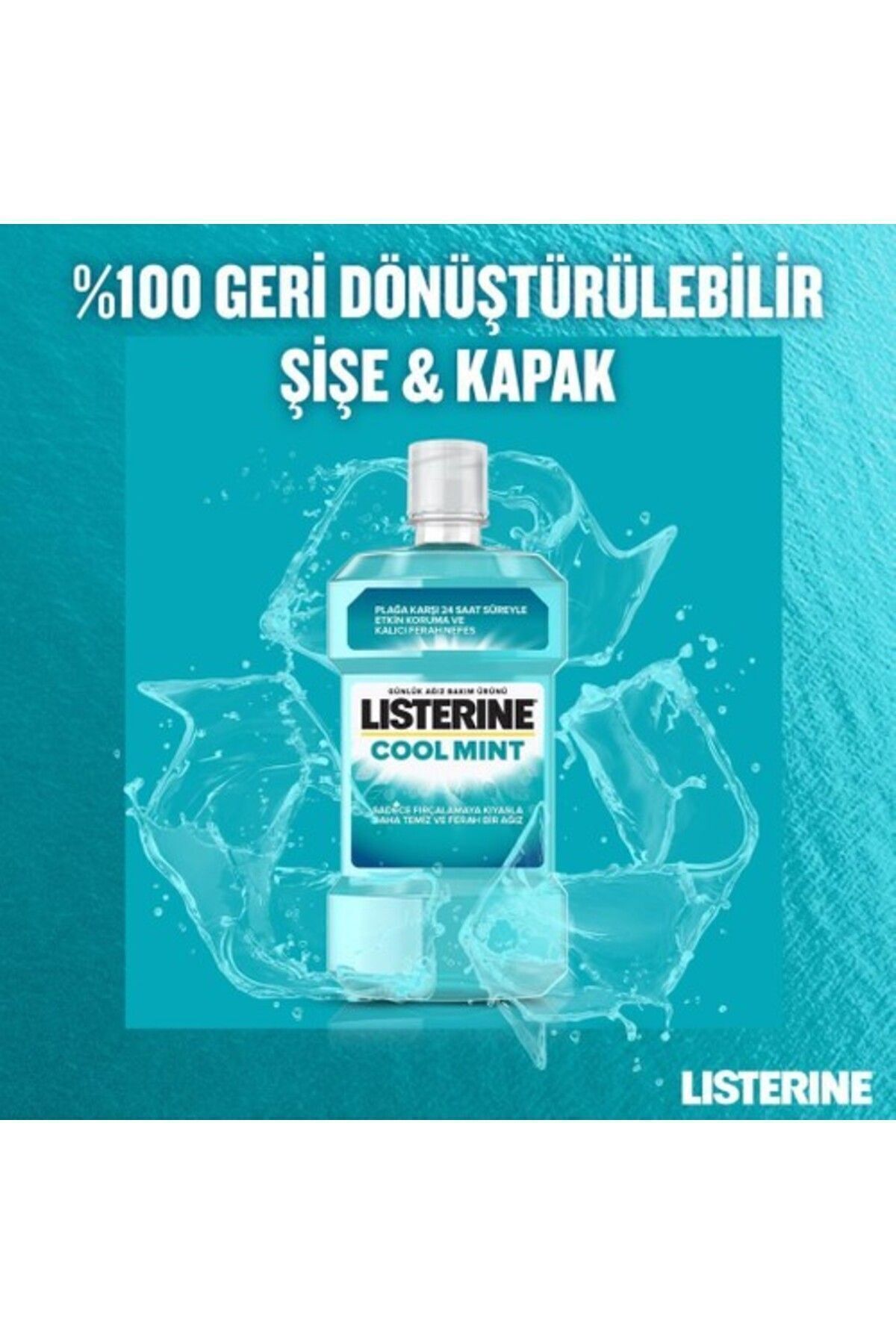 LİSTERİNECOOLMİNT AĞIZ BAKIM SUYU 250 ML-