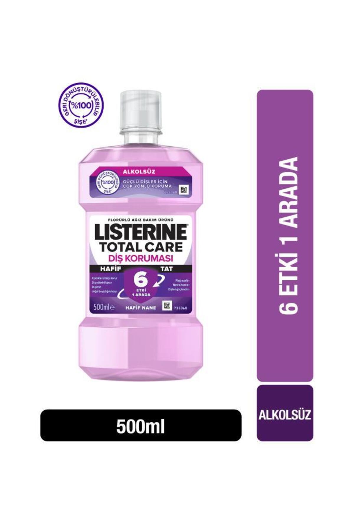 LİSTERİNETOTAL CARE HAFİF TAT AĞIZ BAKIM SUYU 500 ML-