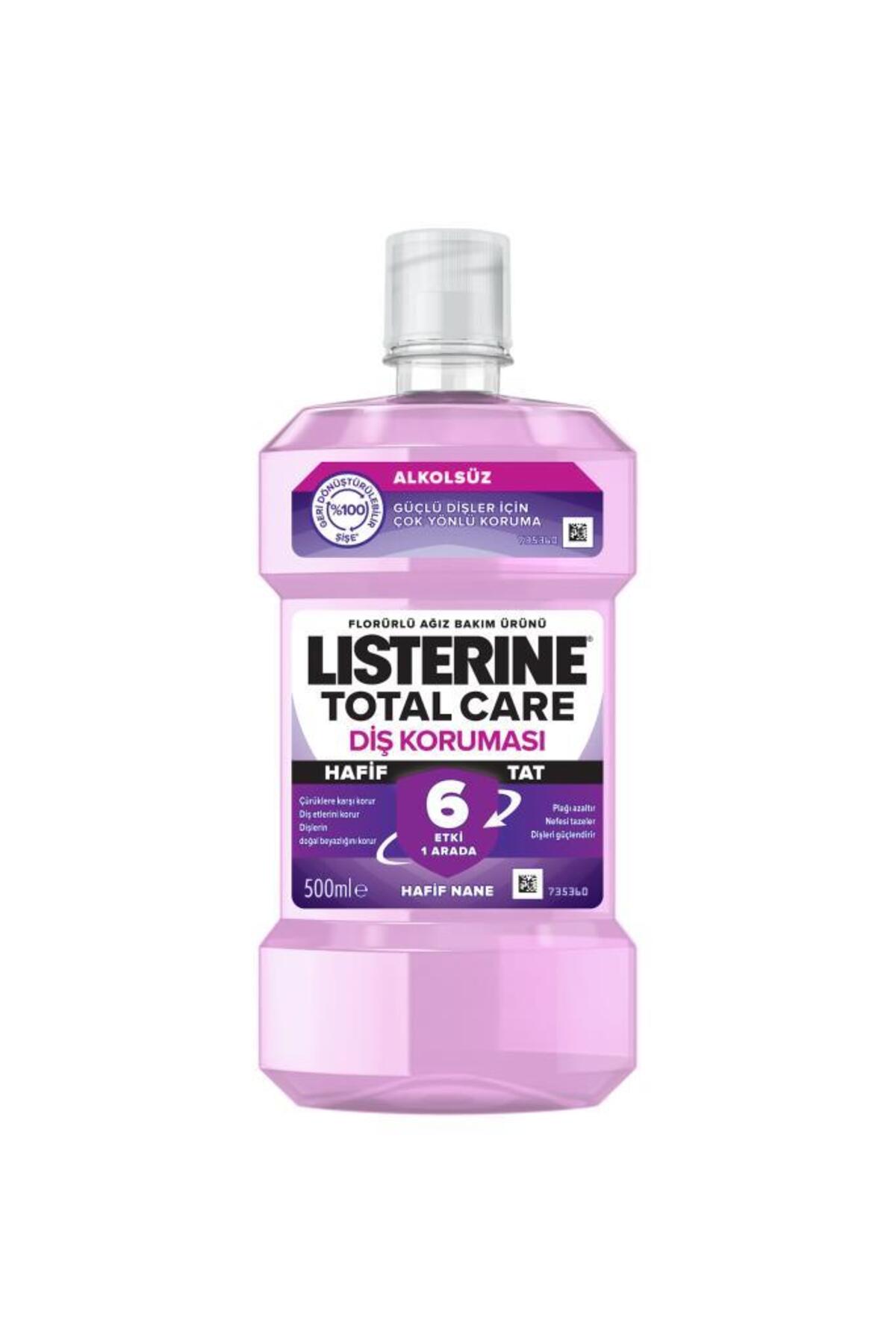 LİSTERİNETOTAL CARE HAFİF TAT AĞIZ BAKIM SUYU 500 ML-