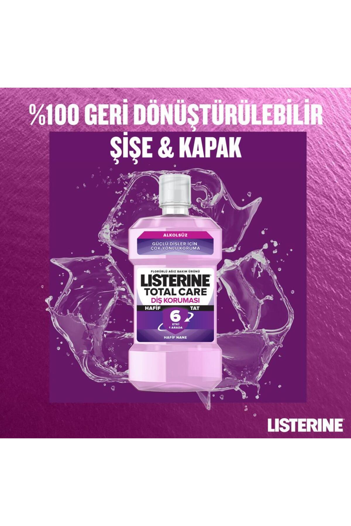 LİSTERİNETOTAL CARE HAFİF TAT AĞIZ BAKIM SUYU 500 ML-