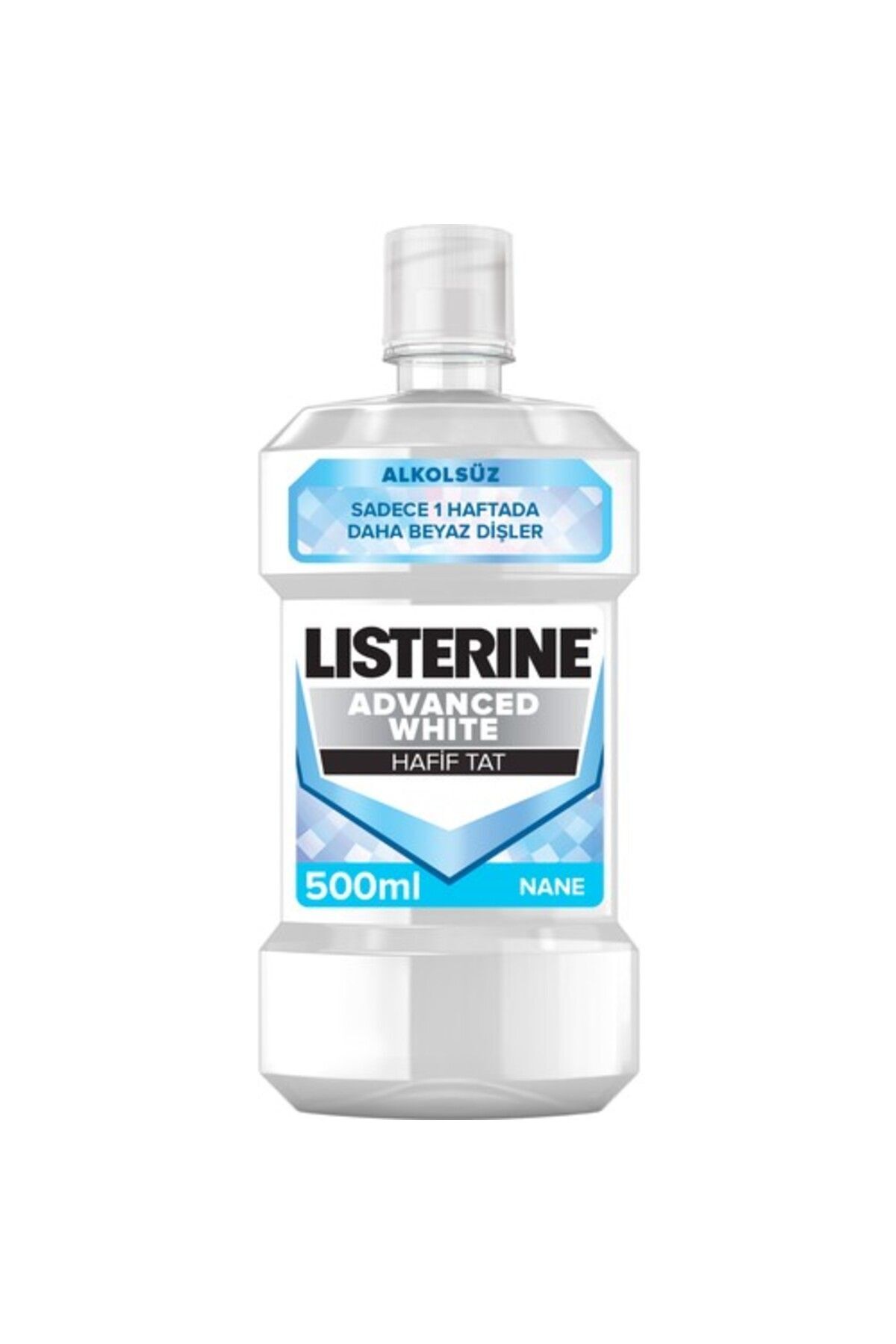 LİSTERİNEADVANCE WHİTE HAFİF TAT AĞIZ BAKIM SUYU 500 ML-