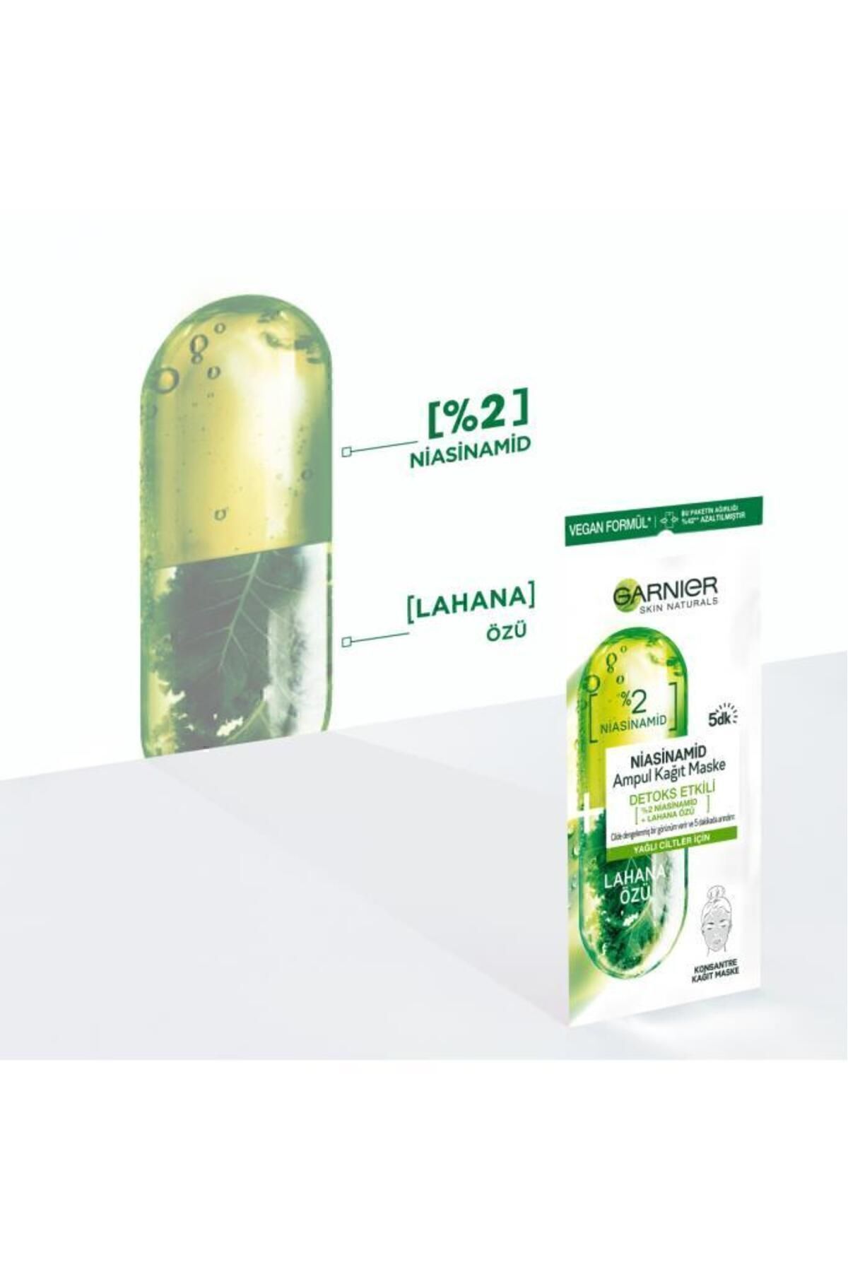 GARNIER AMPUL NIACINAMIDE MASKE-