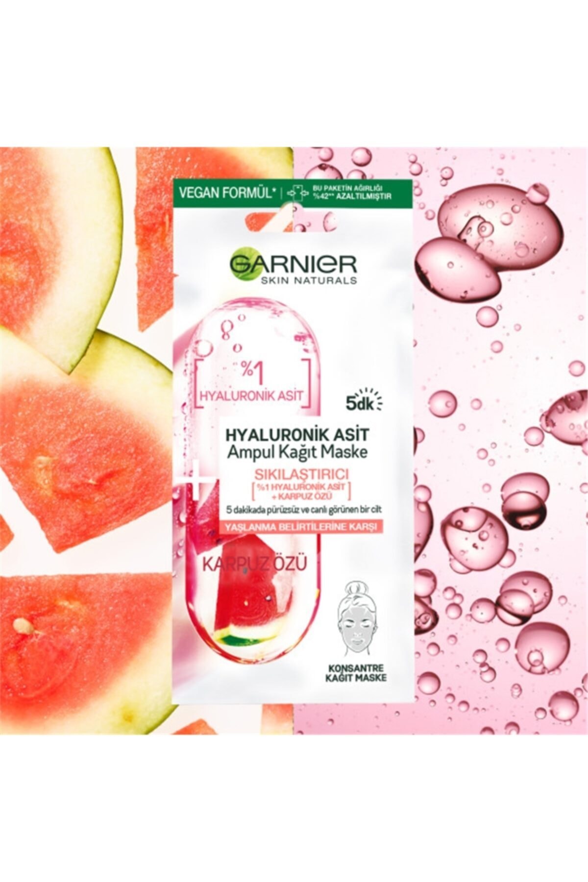 GARNIER MASKE AMPUL HYALURONIC ACID-