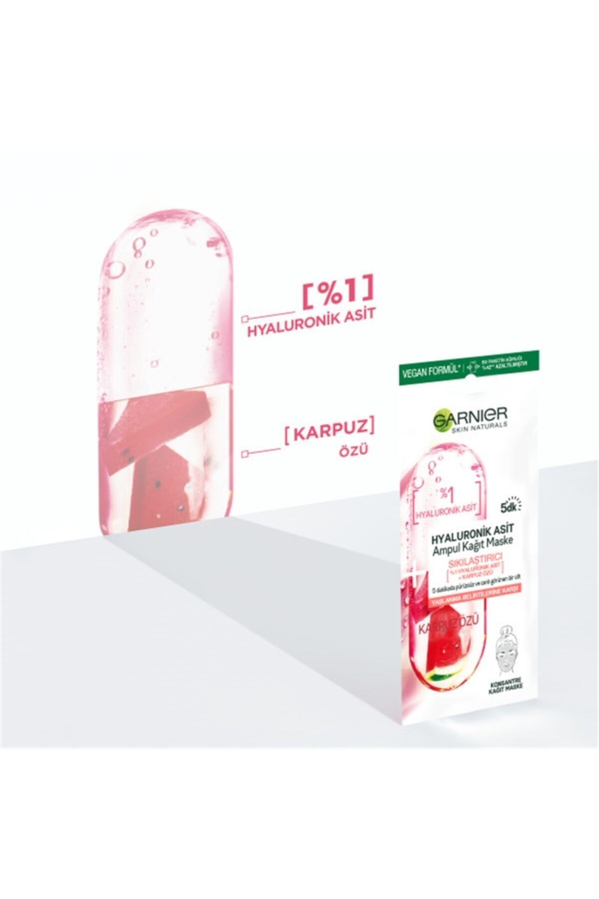 GARNIER MASKE AMPUL HYALURONIC ACID-