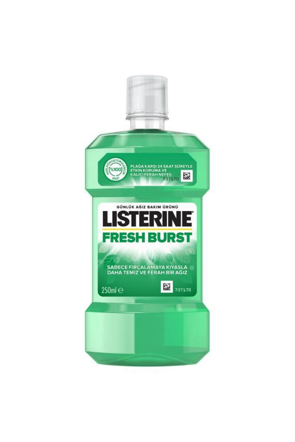 LİSTERİNEFRESH BURST AĞIZ BAKIM SUYU 250 ML-